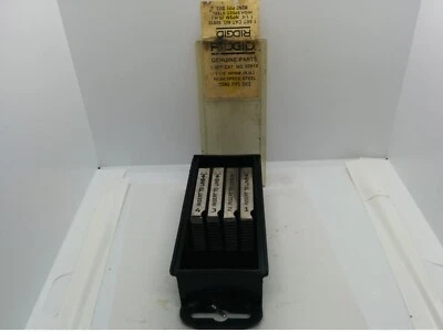RIDGID 50910 MONO PIPE DIES, 1 1/4" NPSM, RH, HIGH SPEED STEEL, 4 PC PKG - Image 1 of 3