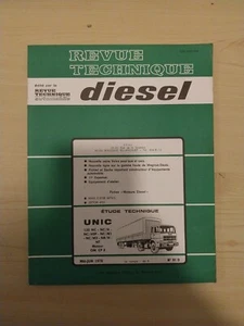 REVUE TECHNIQUE UNIC 130 NC Nc H Hsp M1 M2 NR NR H NT Moteur OM CP 3 RT Diesel - Picture 1 of 11