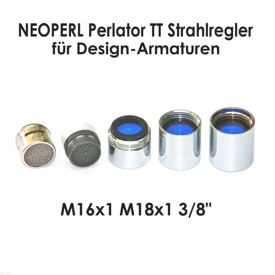 Neoperl Design Strainer Honeycomb TT Flow Regulator Mixing Nozzle Air Bubbler - Image 1 of 1