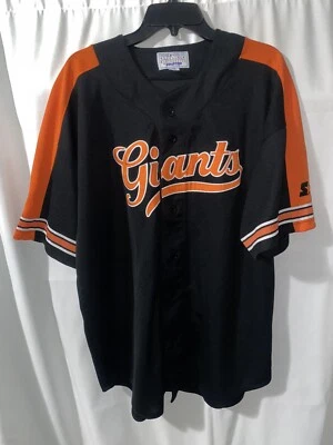 Vintage Starter San Francisco Giants Baseball MLB Jersey Men’s 2XL - Image 1 of 3