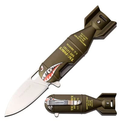 Nuevo Cuchillo Poket Plegable Verde Tac Force Linerlock A/O TF-1039GN Foto 1 de 4