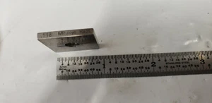 Blocco manometro quadrato in acciaio .118" MITUTOYO. - Foto 1 di 3