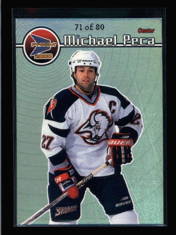 MICHAEL PECA 2000 PACIFIC PRISM #20 RAINBOW PARALLEL #71/80 BA6071 - Image 1 of 1