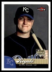 Fleer Mitch Maier RC 2007 Kansas City Royals #345 - Imagen 1 de 2