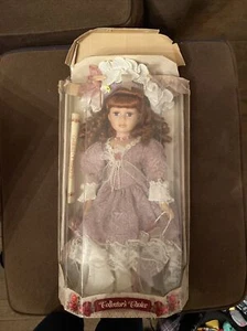 Collector's Choice Genuine Fine Bisque Porcelain Victorian Clothing 17" Doll NiB - Picture 1 of 12