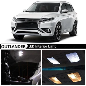 10x blanco Interior LED Paquete para 2013-2017 Mitsubishi Outlander - Imagen 1 de 8