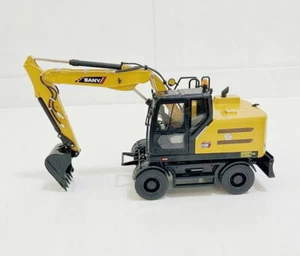 1/25 Scale SANY SY155W Wheel Excavator Diecast Model Toy Collection Gift  - Picture 1 of 6