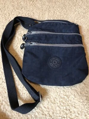 Kipling Alvar  Mini Crossbody Bag Handbag Shoulder Bag True Black Medium - Image 1 of 4