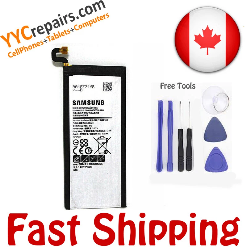 Premum Quality Samsung Galaxy S6 Replacement Battery EB-BG920ABE 2550mAh + Tools - Изображение 1 из 1