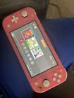 Nintendo Switch Lite Animal Crossing Edition Console Only Hdh-001 Coral- B- Read