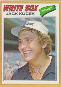 1977 TOPPS BASEBALL JACK KUCEK #623 WHITE SOX EXMT *91573
