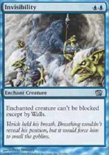 INVISIBILITY 8th Edition MTG Magic the Gathering Cards DJMagic