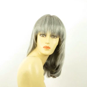 Parrucca donna semi lunga grigio : babette 51 - Picture 1 of 8