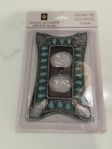 Tribal Turquoise Outlet Cover - Picture 1 of 3
