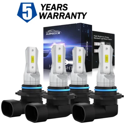 9006 9005 LED Headlight Bulb KIT High Low Beam Lamp For Dodge Monaco 1990-1992 - Image 1 of 4