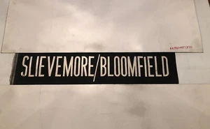 Londonderry Northern Irish Bus Blind Oct 1978 34”- Slievemore / Bloomfield - Picture 1 of 8