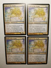 MTG Magic the Gathering Pride of the Clouds x4 Dissension Elemental Cat LP