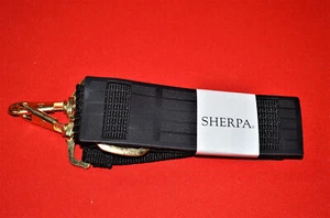 Replacement Bag Strap For Luggage Large Laptop Travel Case Shoulder W Gold Clips - Picture 1 of 5