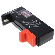 BT-168 Universal Digital LCD AA/AAA/C/D/9V/1.5V Button Cell Battery Volt Tester