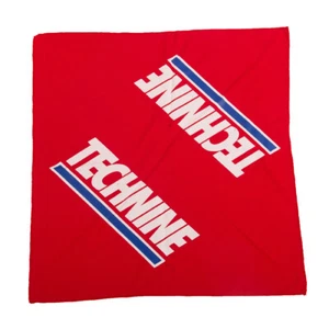 Technine Snowboard Stretch Mesh Bandana Red Polyester Facemask New - Picture 1 of 1