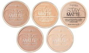 RIMMEL Stay Matt langlebiges gepresstes Pulver 14g - SCHATTEN WÄHLEN - NEU - Bild 1 von 6