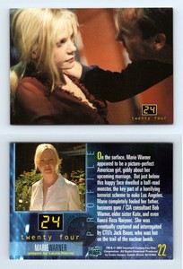 Marie Warner #22 Twenty Four 24 Season 1 & 2 Comic Images 2003 Trading Card