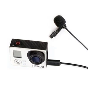 Wire Microphone Clip for GoPro HERO 3 / 3+ / 4 - Picture 1 of 4