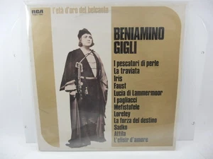 BENIAMO GIGLI L'ETA D'ORO DEL BEL CANTO DISCO LP 33 GIRI VINILE - Picture 1 of 1
