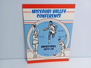 LARRY BIRD 1977-78 Missouri Valley Conference Basketball Media Guide NCAA Rare! - Picture 1 of 5