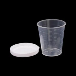 2Pcs 30ml Plastic Liquid Measuring Cup Kitchen Baking/Medicine Sale U1S1 FAST - Picture 1 of 12