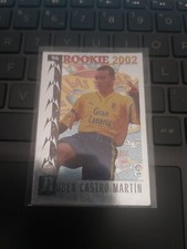 R Castro Las Palmas Rookie Card Mundicromo Top League 2002 N 96 is the one in the picture