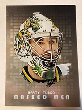 2008-09 Between The Pipes Masked Men Silver - MARTY TURCO #MM26 Insert