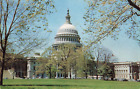 Vintage Washington DC US Capitol Bldg in Spring Postcard