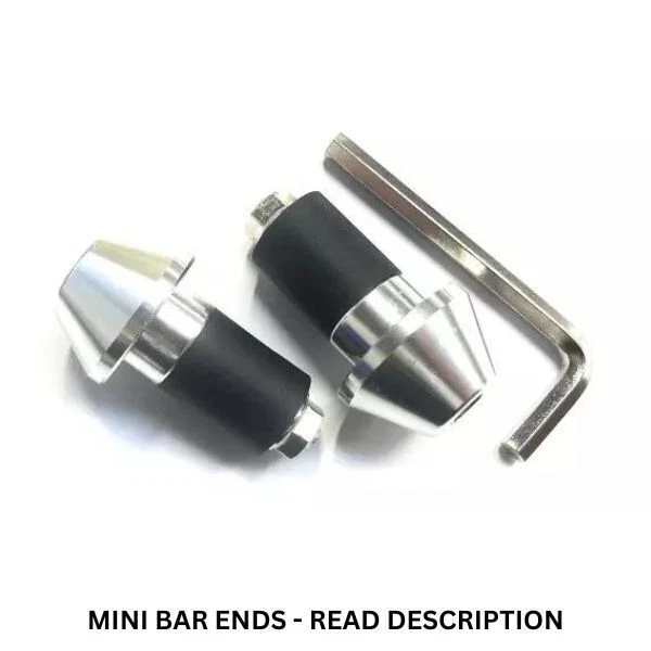 Extremos de barra deslizadores pesos plateados para Triumph Daytona 600 650 750 900 1000 1200 Foto 1 de 1