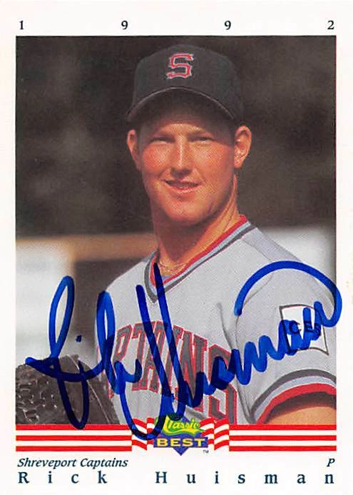 Rick Huisman autographed baseball card (Giants) 1992 Classic Best #255 - Image 1 of 1
