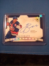 2021 Upper Deck Ultimate Collection Signatures Anthony Beauvillier #US-AB Auto