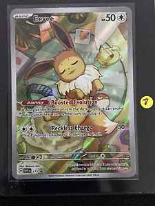 Pokemon TCG Eevee SVP 173 Prismatic Evolutions ETB Black Star Promo Card NM/M - Picture 1 of 2