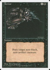 4x Terror - LP - 4ª Edición - SPARROW MAGIC - Magic The Gathering - Imagen 1 de 1