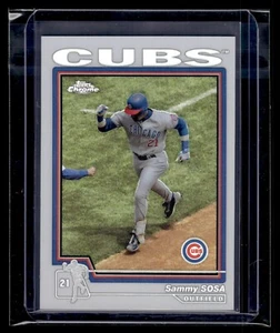 2004 Topps Chrome Refractor #368 Sammy Sosa Cubs - Picture 1 of 2