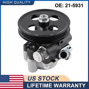 Power Steering Pump W/ Pulley For Toyota Camry Sienna Lexus RX330 ES300 3.0L - Picture 1 of 11