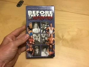 Original Vintage WRESTLING - VHS Video - 2002 WWF Before they were Superstars - Picture 1 of 4