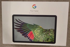 GOOGLE PIXEL TABLET 10.95in 128GB Android GTU8P With Charging Speaker Dock,Hazel - Picture 1 of 5