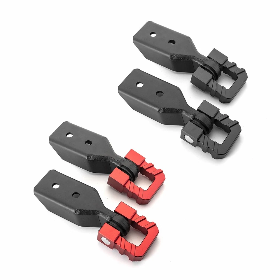 Pair Front Tow Hook 3/4'' D-ring Shackle Kit For 2007-2020 2021 Toyota Tundra - Image 1 of 1