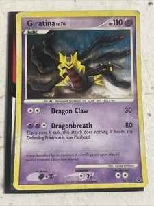 Pokemon TCG Giratina Karte 28/127 Platin Holo Rare - 2009 - Bild 1 von 2