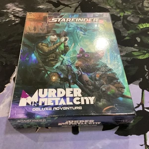 Starfinder Murder in Metal City Deluxe Adventure (S2) by Jenny Jarzabski (2025, - Picture 1 of 2