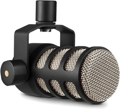 RØDE PodMic Cardioid Dynamic Broadcast Microphone – XLR, Matte Black - Image 1 of 3