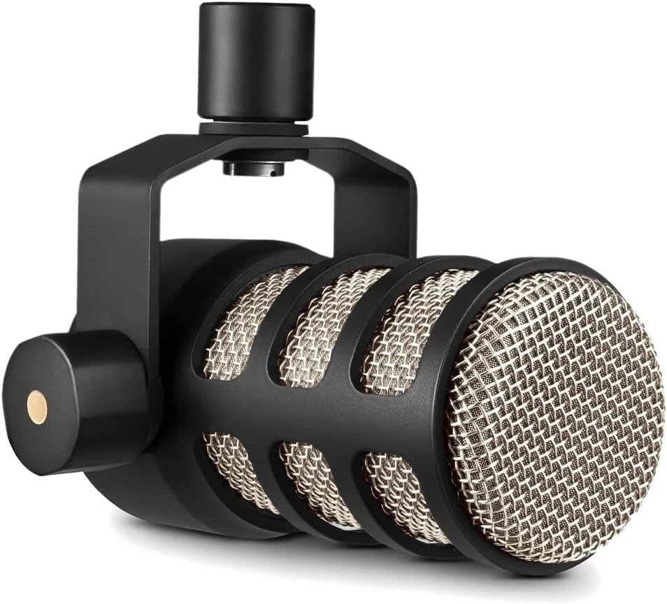 RØDE PodMic Cardioid Dynamic Broadcast Microphone – XLR, Matte Black - Image 1 of 3