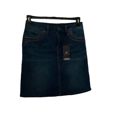 Falda vaquera para mujer Baccini talla 8P Foto 1 de 4