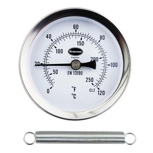 Brannan Clip on Rohrschelle HVAC Thermometer - Clip on Thermometer Rohr Temper... - Bild 1 von 5
