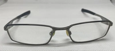Oakley Socket 4.0 Olive Chrome Men’s Rectangular Eyeglasses 53/18/133 Frames - Image 1 of 4